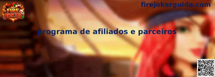 Programa de afiliados e parceiros
