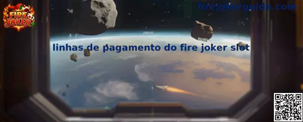 Linhas de pagamento do fire joker slot